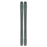 Atomic Maverick 96 CTI Skis 2026 - A pair of dark green skis with a black logo at the top, featuring a textured surface and a subtle pattern of thin white lines.