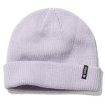 Stance Icon 2 Beanie 2024 - A light gray beanie with a ribbed cuff and a small black tag on the front that reads "STANCE" in white letters.
