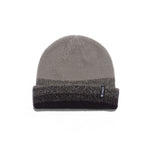 Stance Fade Beanie 2024 - A gray beanie with a subtle fade effect from light to dark gray at the cuff.