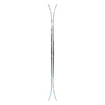 Atomic Bent Chetler 120 Skis 2025 - A pair of skis with a black base and white accents, featuring a distinctive red stripe on the top sheet.