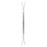 Atomic Bent Chetler 120 Skis 2025 - A pair of skis with a black base and white accents, featuring a distinctive red stripe on the top sheet.