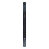 Atomic Maverick 105 CTI Skis 2025 - A pair of dark gray skis with a subtle black pattern and a distinctive orange stripe near the tip.