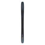 Atomic Maverick 105 CTI Skis 2025 - A pair of black skis with a subtle white logo on the top and a small orange sticker near the tip.