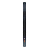 Atomic Maverick 105 CTI Skis 2025 - A pair of black skis with a subtle white logo on the top and a small orange sticker near the tip.