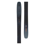 Atomic Maverick 105 CTI Skis 2025 - Black skis with a subtle white pattern and silver hardware.