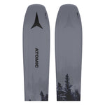 Atomic Maverick 88 TI Skis 2025 - A pair of skis with a sleek, modern design and a subtle silver-gray color tone.