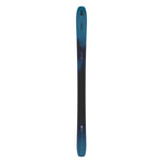 Atomic Maverick 95 TI Skis 2025 - A pair of skis with a dark blue top and black bottom, featuring a distinctive "ATOMIC" logo on the tip.