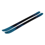 Atomic Maverick 95 TI Skis 2025 - A pair of skis with a dark blue base and black top sheet, featuring a distinctive "Maverick" logo on the tip.
