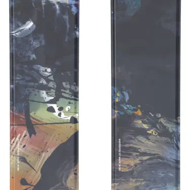 Atomic Bent Chetler 100 skis with multicolor abstract top graphics