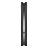Atomic Women's Maven 86 System Skis with M10 Bindings - A pair of skis with a sleek, matte black finish and silver bindings at the tips.