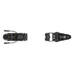Atomic Shift² 10 MN Ski Bindings 2025 - Black bindings with gold lettering on top plate and black plastic hardware.