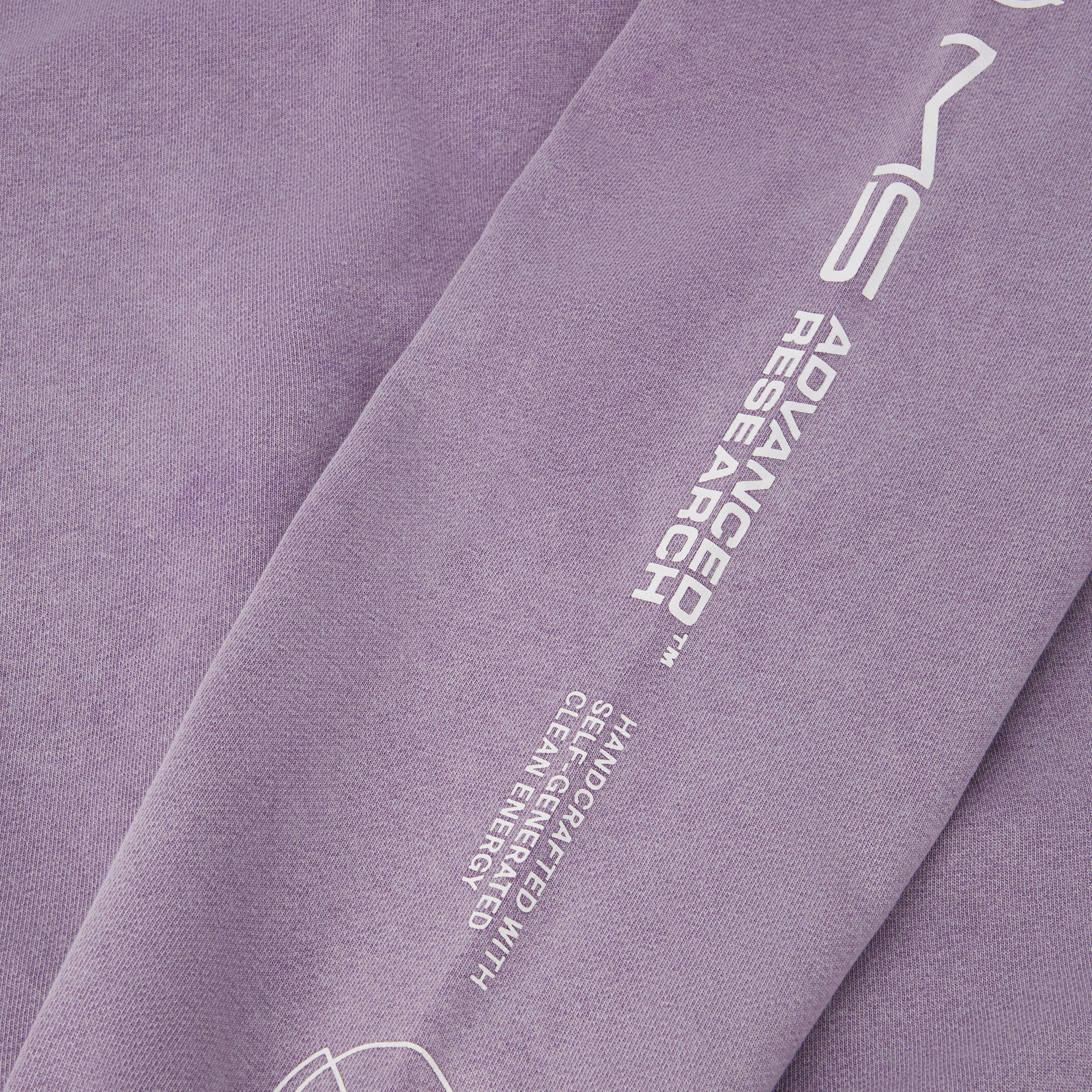 CAPiTA Advanced Hoodie 2026 - A light purple hoodie with a white logo on the chest and a drawstring hood.