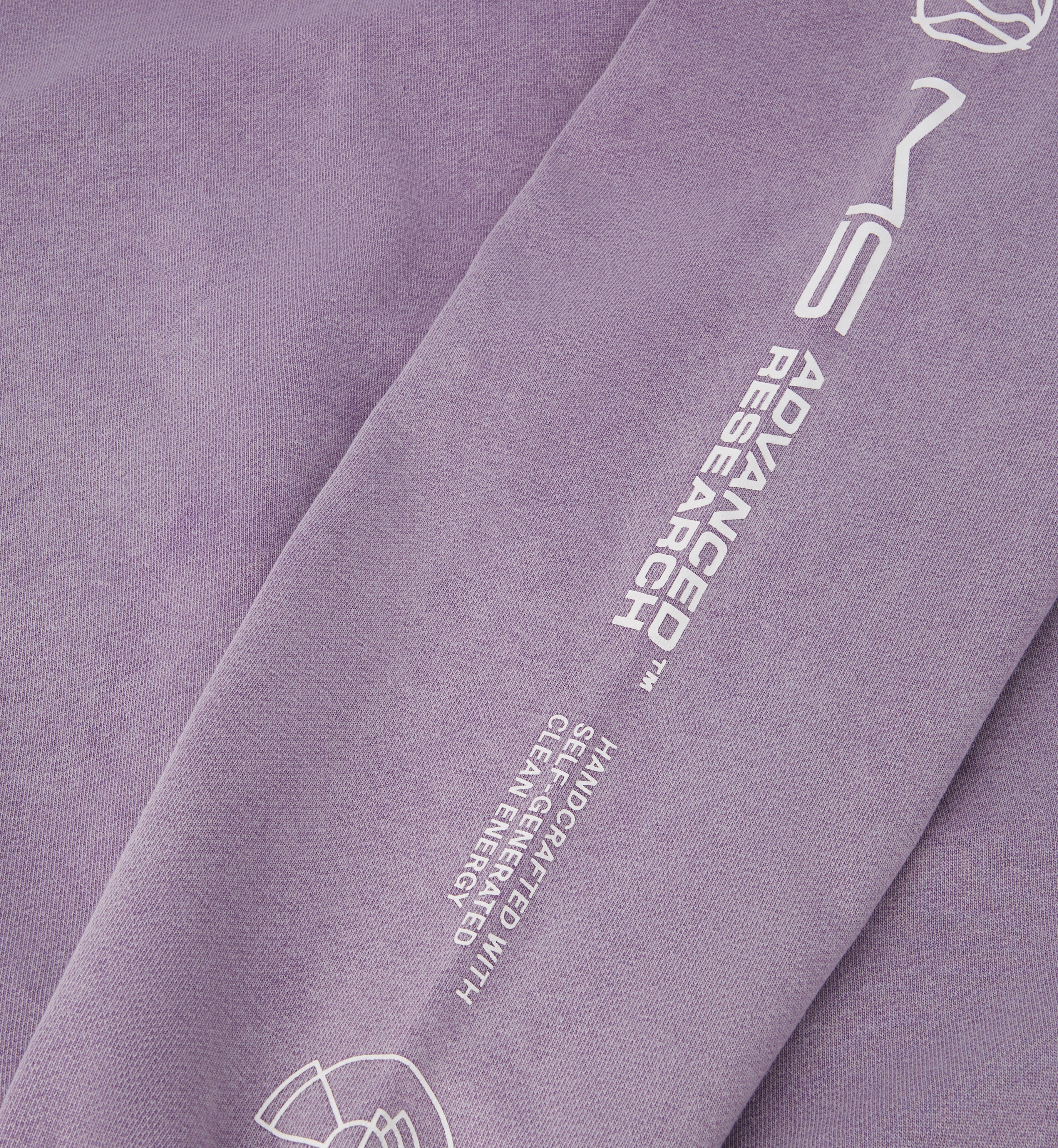 CAPiTA Advanced Hoodie 2026 - A light purple hoodie with a white logo on the chest and a drawstring hood.