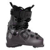 Atomic Women's Hawx Prime 115 S Boa - Black ski boot with purple accents and a BOA dial on the side.