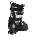 Atomic Women's Hawx Prime XTD 95 W BT Boa Ski Boot 2025 - Black ski boot with white accents and a BOA closure system on the side.