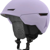 Atomic Revent Helmet 2025 - A white helmet with a black chin strap and ventilation holes on top.