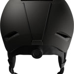 Atomic Revent GT AMID Helmet 2025 - Matte black helmet with a distinctive triangular logo on top and a strap at the back.