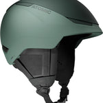 Atomic Revent GT AMID Helmet 2025 - Matte black helmet with a sleek, aerodynamic design and a subtle pattern of small, raised dots on its surface.