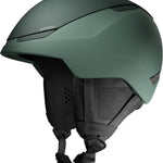 Atomic Revent GT AMID Helmet 2025 - A matte green helmet with a sleek, aerodynamic design and a prominent "AMID" logo on the side.