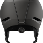 Atomic Revent Lite+ Helmet 2026 - A matte black helmet with a sleek, aerodynamic design and ventilation holes on top.