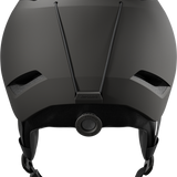 Atomic Revent Lite+ Helmet 2026 - A matte black helmet with a sleek, aerodynamic design and ventilation holes on top.