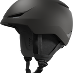 Atomic Revent Lite+ Helmet 2026 - A matte black helmet with a sleek, aerodynamic design and a subtle logo on the side.