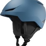 Atomic Revent Lite+ Helmet 2026 - A matte blue helmet with a sleek, aerodynamic design and ventilation holes on top.