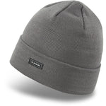 Dakine Andy Merino Beanie 2025 - A gray beanie with a black label featuring white lettering that reads "DAKINE".