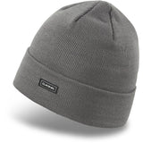 Dakine Andy Merino Beanie 2025 - A gray beanie with a black label featuring white lettering that reads "DAKINE".