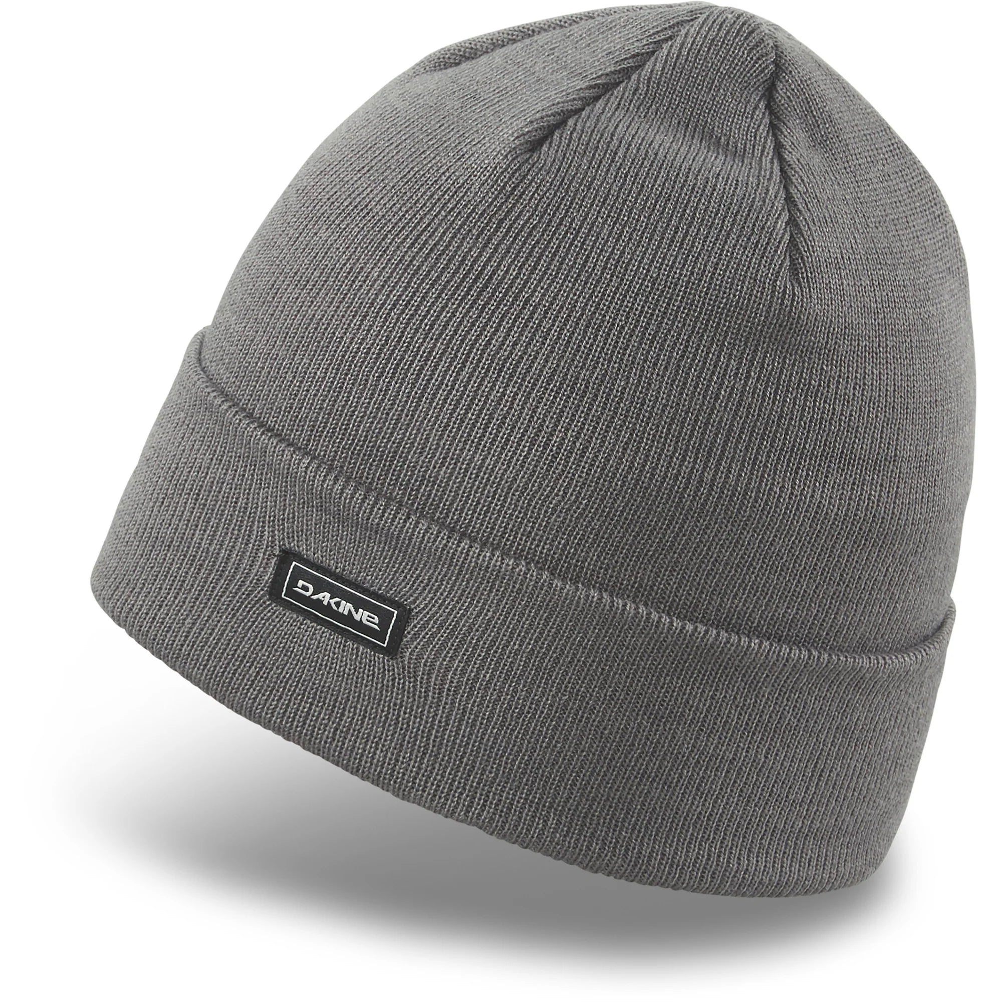 Dakine Andy Merino Beanie 2025 - A gray beanie with a black label featuring white lettering that reads "DAKINE".