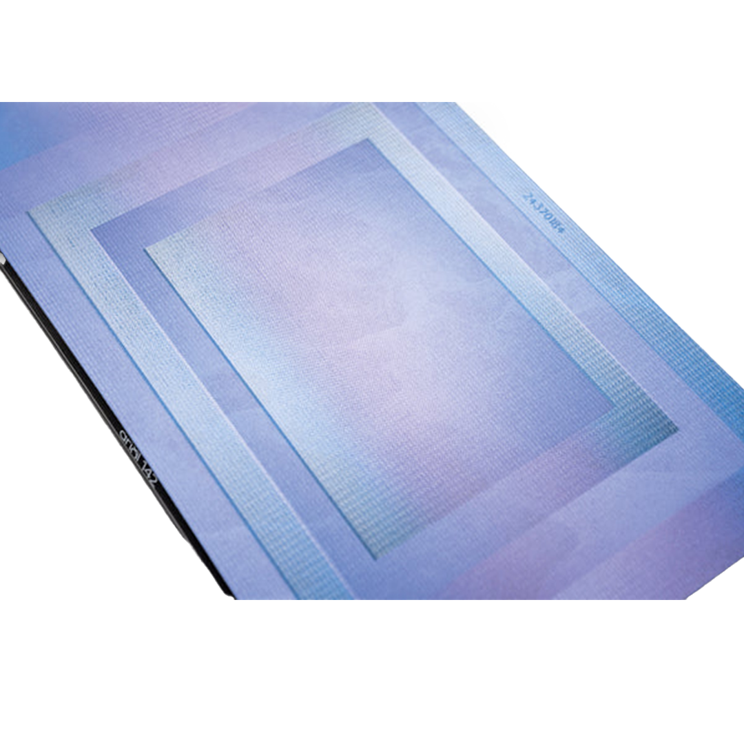 Nitro Junior's Arial Snowboard 2026 - A snowboard with a white background and black text that reads "Arial" in cursive font, featuring a small logo of a bird on the top left corner.