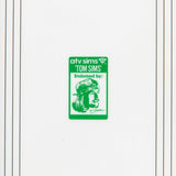 Sims ATV Snowboard 2025 - A snowboard with a sleek, modern design and a prominent "2025" logo on its side.