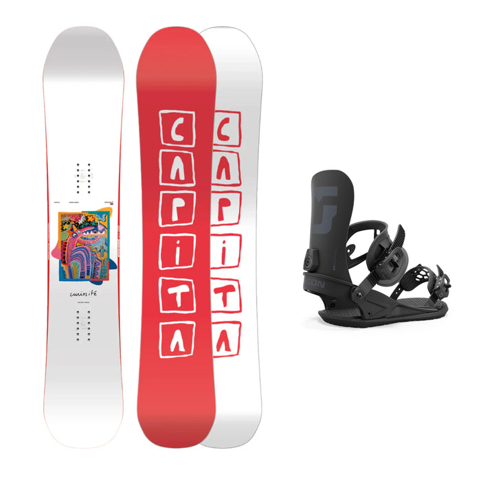 CAPiTA Aeronaut Snowboard with Union Strata Snowboard Bindings 2025