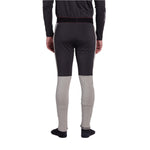 Whitespace Graphene Midweight Base Layer Bottom 2024 - A pair of black base layer bottoms with a subtle white stripe down the side.