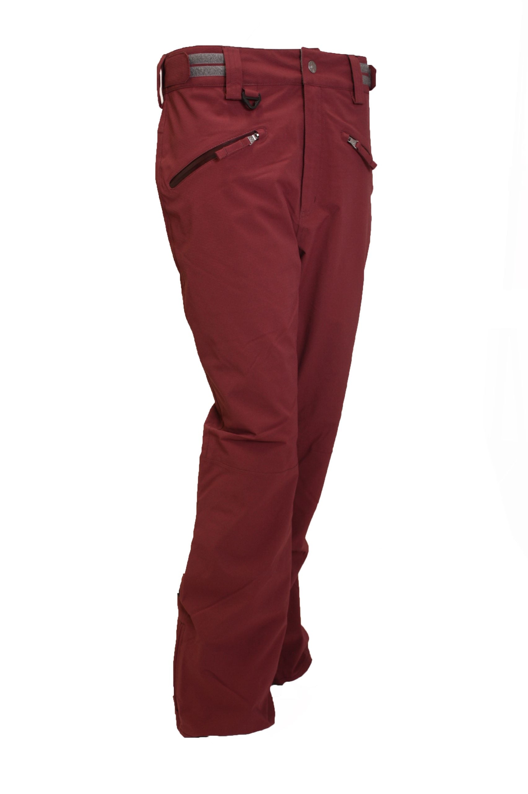 Turbine Women's Aura II Shell Pant - 2025 pant in black with silver zippers and a zippered pocket on the side.