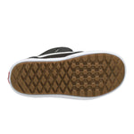 Vans Men's Aura OG Snowboard Boot 2025 - A black and white snowboard boot with a textured rubber sole.