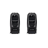 Arbor Ankle Buckle 2022 - Black buckle with silver metal hardware.