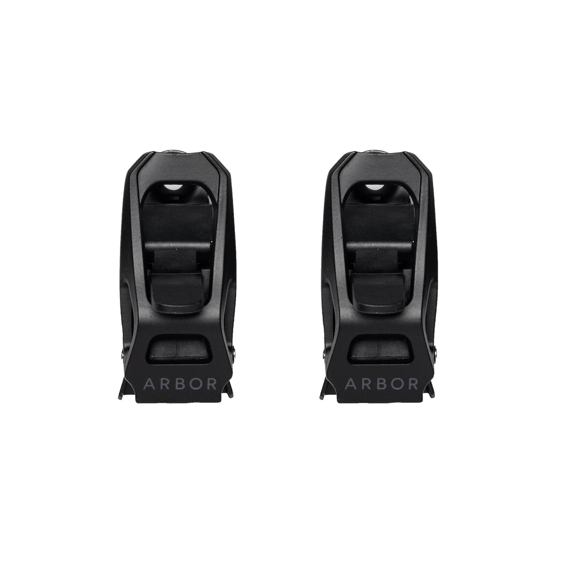 Arbor Ankle Buckle 2022 - Black buckle with silver metal hardware.