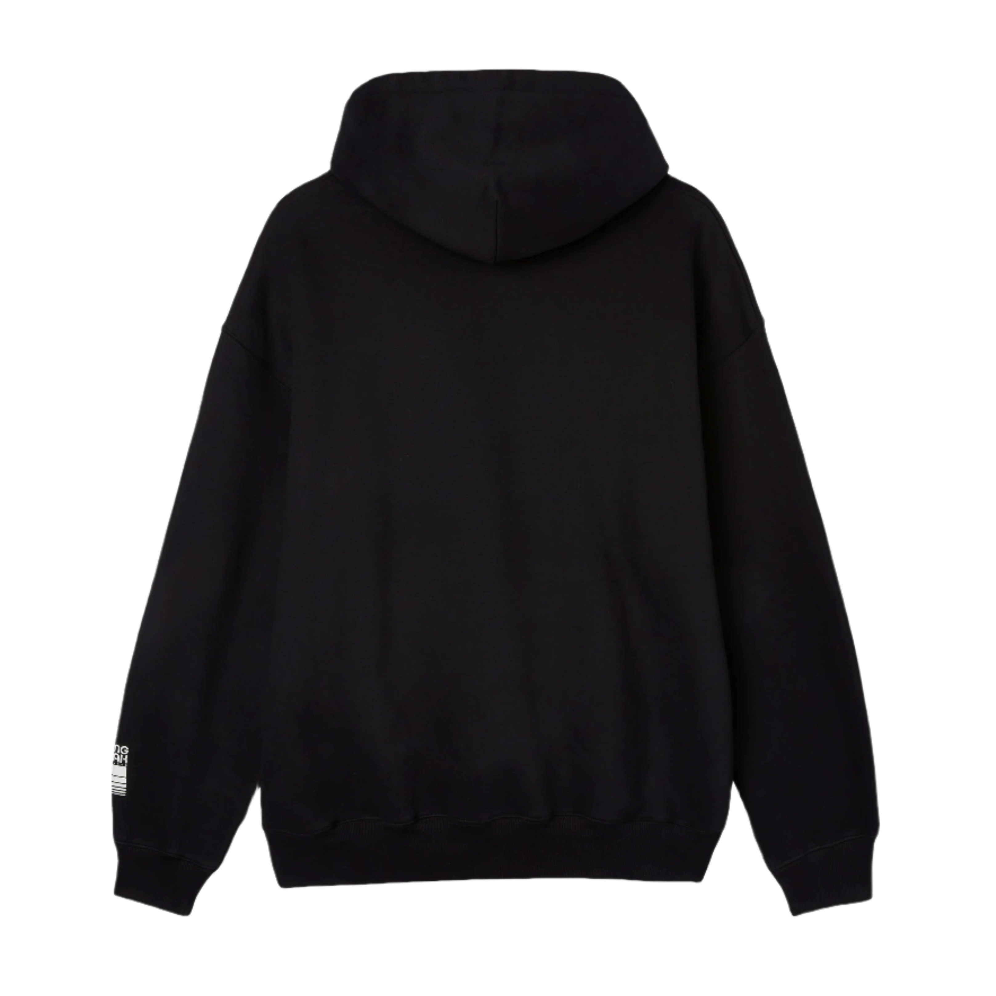 CAPiTA Bones Hoodie 2026 - A black hoodie with a white graphic on the front and sleeve.