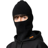 Bataleon 2 Way Beanie 2025 - A black beanie with a small, round logo on the front that says "bataleon" in white letters.