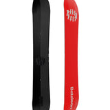 Bataleon Beyond Medals Snowboard 2025 - A black snowboard with a white logo featuring silhouettes of people holding medals.