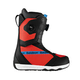 Bataleon Salsa Boa Snowboard Boot 2025 - Black snowboard boots with a blue BOA dial on the side and a black strap that goes around the ankle.