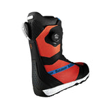 Bataleon Salsa Boa Snowboard Boot 2025 - Black snowboard boot with a blue logo on the side and a BOA dial on top.