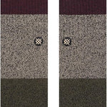 Spectrum 2 Bblend C Sock - A pair of black and grey socks with a subtle pattern on the top portion.