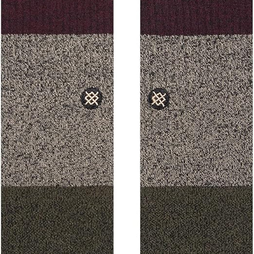 Spectrum 2 Bblend C Sock - A pair of black and grey socks with a subtle pattern on the top portion.