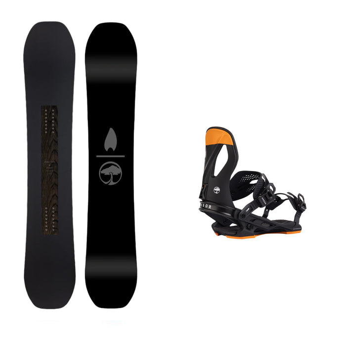 Arbor Candle Rain Snowboard with Arbor Cypress Snowboard Binding 2025