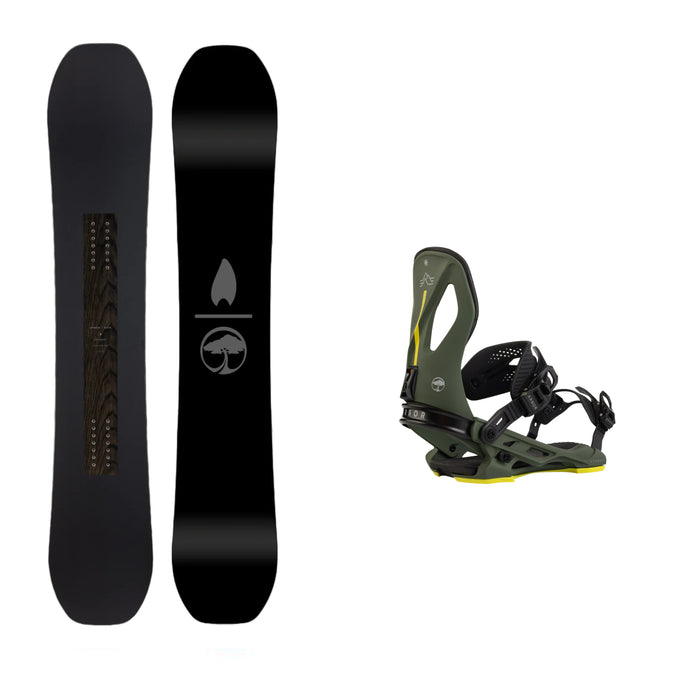 Arbor Candle Rain Snowboard with Arbor Cypress Pat Moore Binding 2025