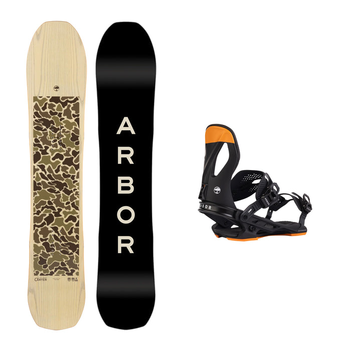 Arbor Carter Snowboard with Arbor Cypress Snowboard Binding 2025