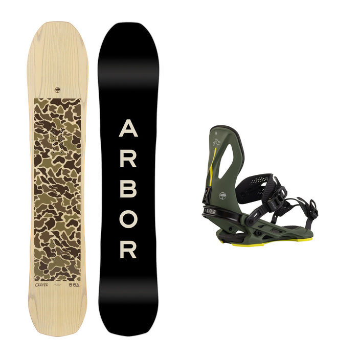 Arbor Carter Snowboard with Arbor Cypress Pat Moore Snowboard Binding 2025