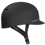 Sandbox Classic 2.0 Brain Bucket Helmet 2025 - A black helmet with a matte finish and a small vent on top.